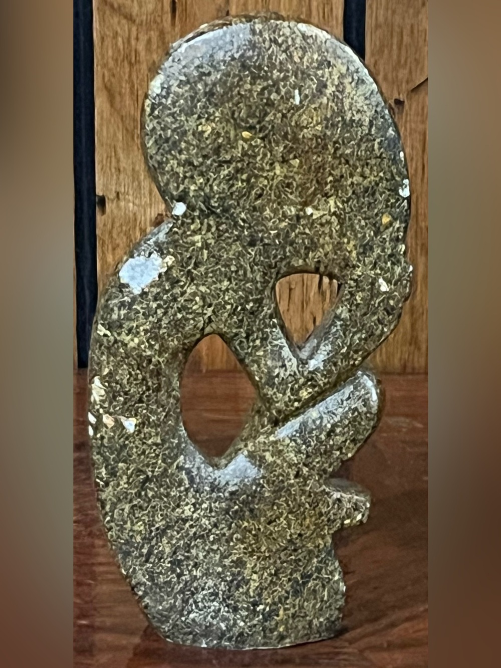 Shona stone figure sculpture ht 7”